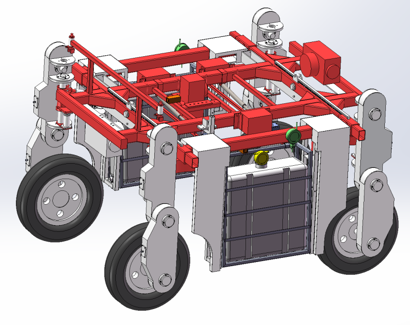 Многофункциональный четырехколесный автомобиль SolidWorks 3D 3D Модель .c4d .max .obj .3ds .fbx .stl .blend