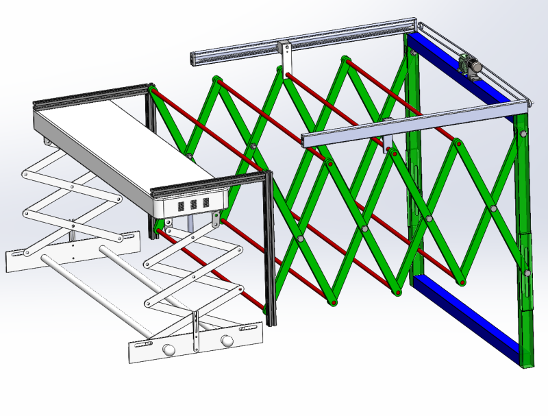 Estendal automático multifuncional SolidWorks 3D Modelo 3D .c4d .max .obj .3ds .fbx .stl .blend 