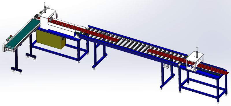 Верстат для різання квадратних труб SolidWorks 3D 3D Модель .c4d .max .obj .3ds .fbx .stl .blend