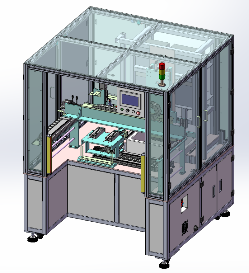 传感器检测设备SolidWorks 3D 3D 模型 .c4d .max .obj .3ds .fbx .stl .blend 