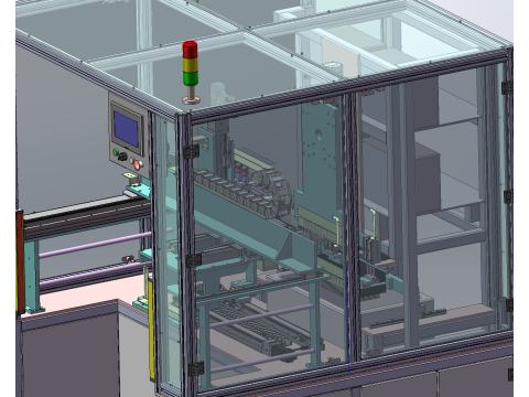 传感器检测设备SolidWorks 3D 3D 模型