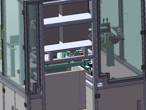 传感器检测设备SolidWorks 3D 3D 模型
