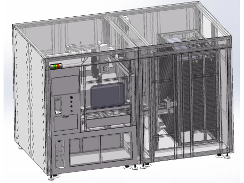 Scraper cleaning testing and storage project SolidWorks 3D 3D Model