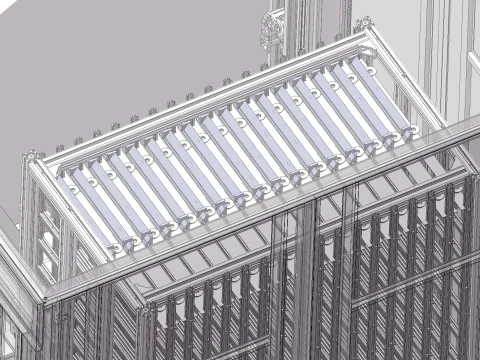 Scraper cleaning testing and storage project SolidWorks 3D 3D Model