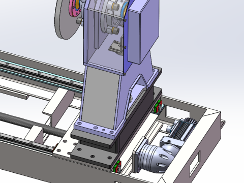Robotlaspositioneerder SolidWorks 3D 3D Model