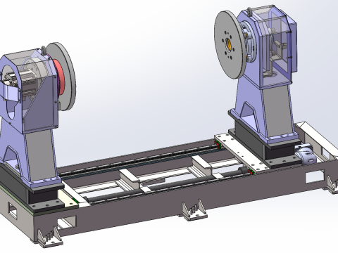 Robotlaspositioneerder SolidWorks 3D 3D Model