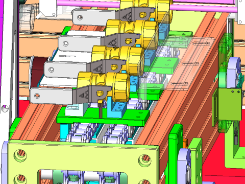 Machine de boxe automatique à robinet à tournant sphérique SolidWorks modèle 3D Modèle 3D