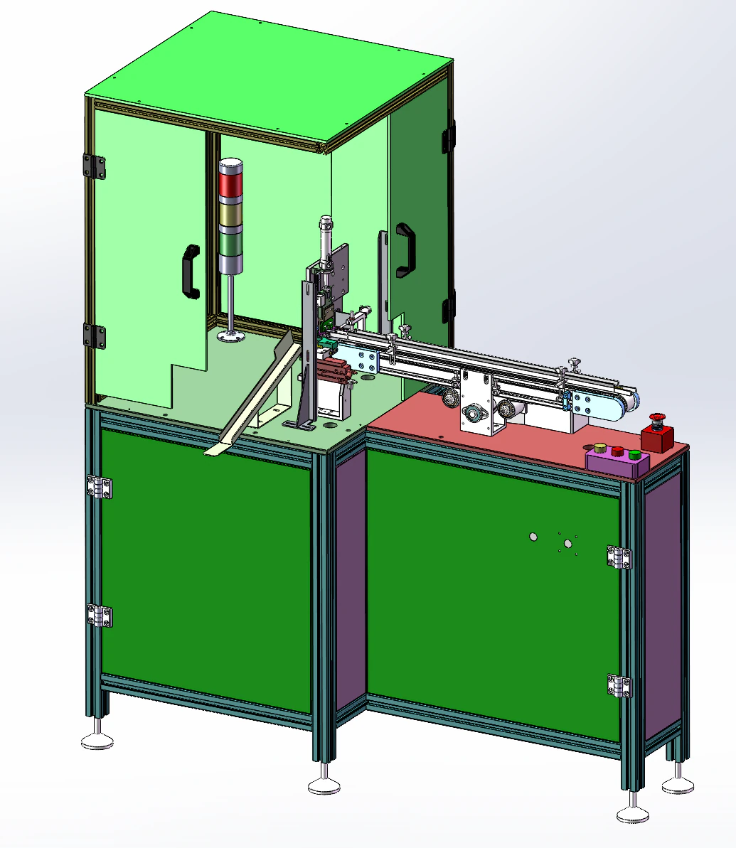 Cutting machine SolidWorks 3D 3D Model .c4d .max .obj .3ds .fbx .stl .blend 