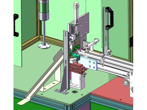 Різальна машина SolidWorks 3D 3D Модель