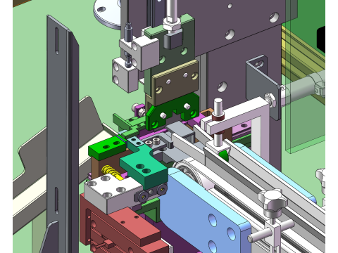 Різальна машина SolidWorks 3D 3D Модель