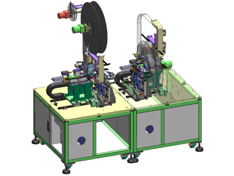 Автоматизація циліндрів монтажно-виробниче обладнання SolidWorks 3D 3D Модель