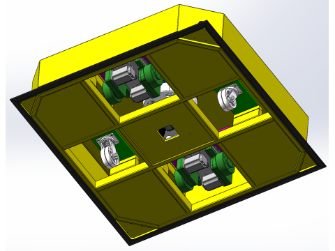 Всенаправленная скрытая дозаправка AGV SolidWorks 3D 3D Модель