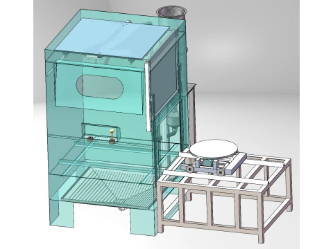 Sandblasting machine SolidWorks 3D 3D Model