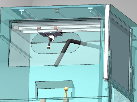 Mesin sandblasting SolidWorks 3D Model 3D