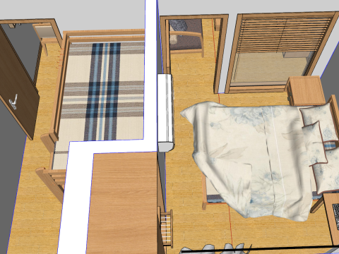 Mallette complète deux pièces Modèle 3D