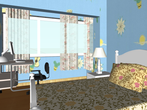 컨셉부터 구현까지 이상적인 투룸 완벽한 계획 3D 모델