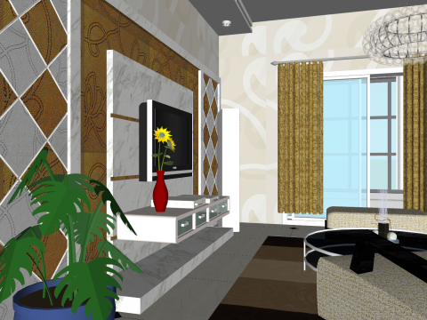 컨셉부터 구현까지 이상적인 투룸 완벽한 계획 3D 모델