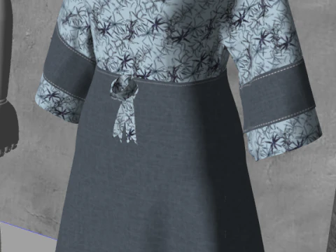 Essential Props Display Models for Clothing Stores 3D Model