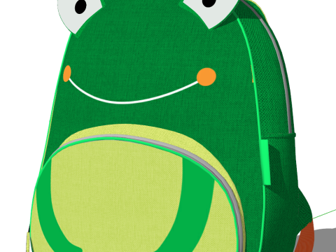 3 childrens bags 3D Model