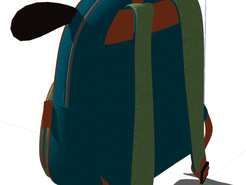 3 childrens bags 3D Model