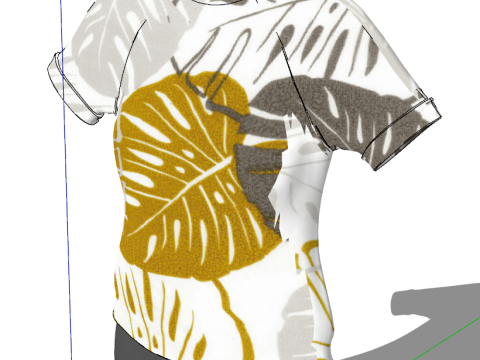 Magasin de vêtements, présentoir de vêtements, cintres pour vêtements Modèle 3D