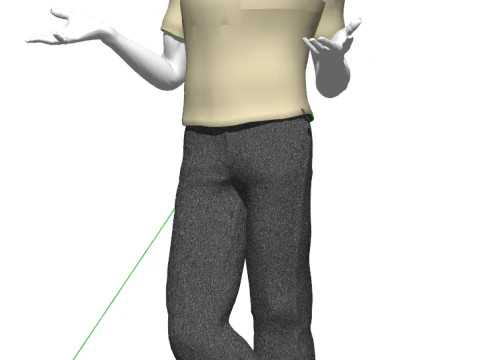 Instantly Elevate Your Style Female Mannequin for Fashion Display 3D Model