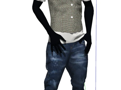 Instantly Elevate Your Style Female Mannequin for Fashion Display 3D Model