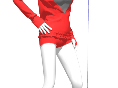 ドレスフォーム - レディースファッションブティック向け 3Dモデル