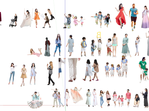 Schönheit Miss Sister Ancient Style Charakter Kind Fitness und Sport Charakter 3D Modell