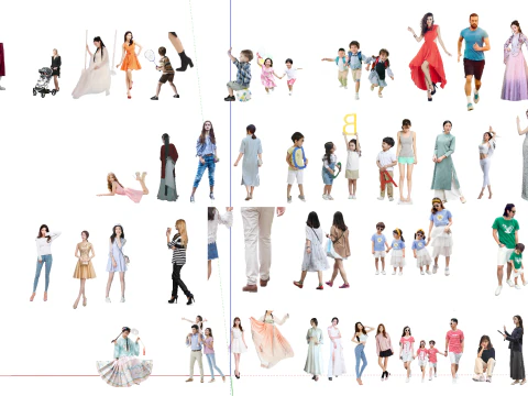 Bellezza Miss Sister Personaggio in stile antico Personaggio fitness e sportivo per bambini Modello 3D