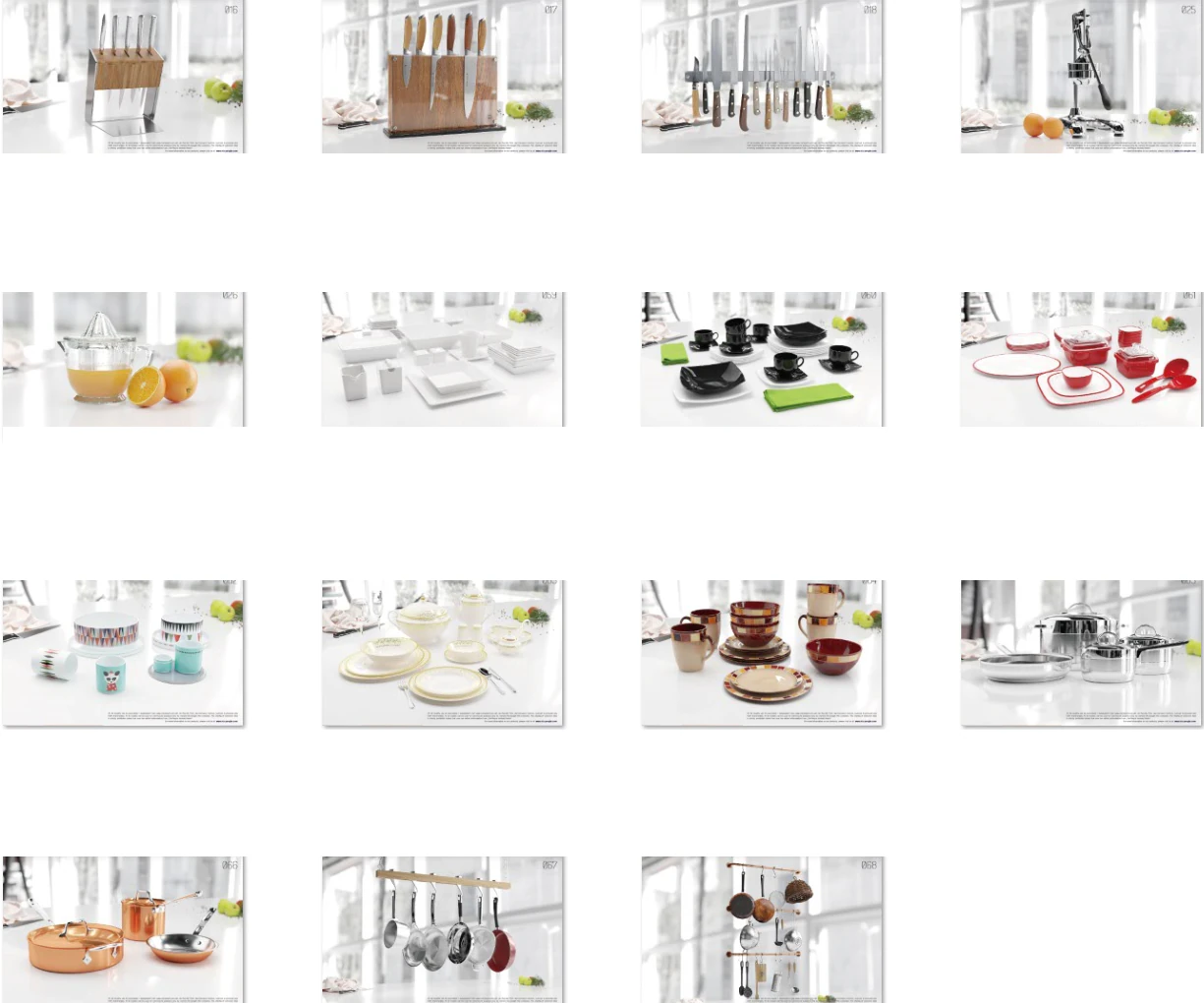 15 sets of tableware models 3D Model .c4d .max .obj .3ds .fbx .stl .blend 