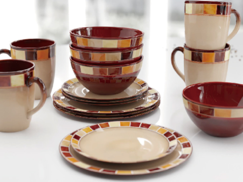 15 takım sofra modeli 3D Model