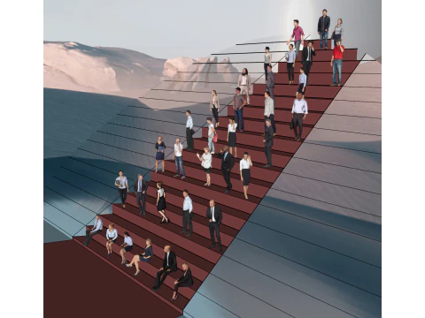 Character Model SketchUp format - Contains multiple dynamic poses 3D Model
