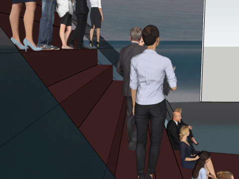 Character Model SketchUp format - Contains multiple dynamic poses 3D Model