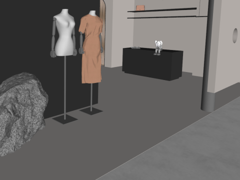 現代衣料品店婦人服店suモデル 3Dモデル