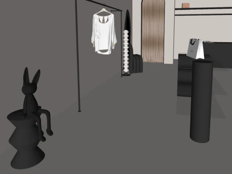 Modern clothing store womens clothing store su model 3D Model