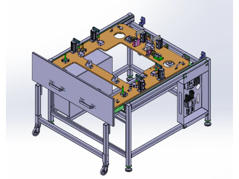 天窗装配工作台 3D 模型