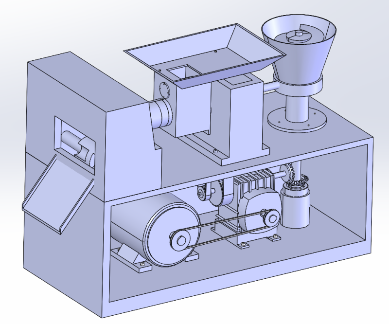 Automatyczna maszyna do robienia pierogów Model 3D .c4d .max .obj .3ds .fbx .stl .blend 
