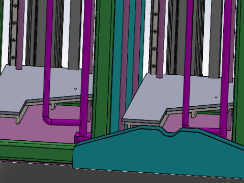 Estación de trabajo de compresión de espuma Modelo 3D