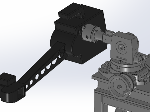 Vierrad-Ausrichtungstester 3D Modell