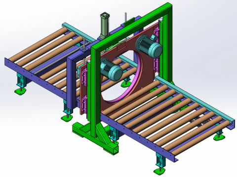 Light bar packer 3D Model