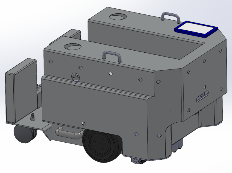 Yüzme havuzu su filtreleme makinesi 3D Model .c4d .max .obj .3ds .fbx .stl .blend 