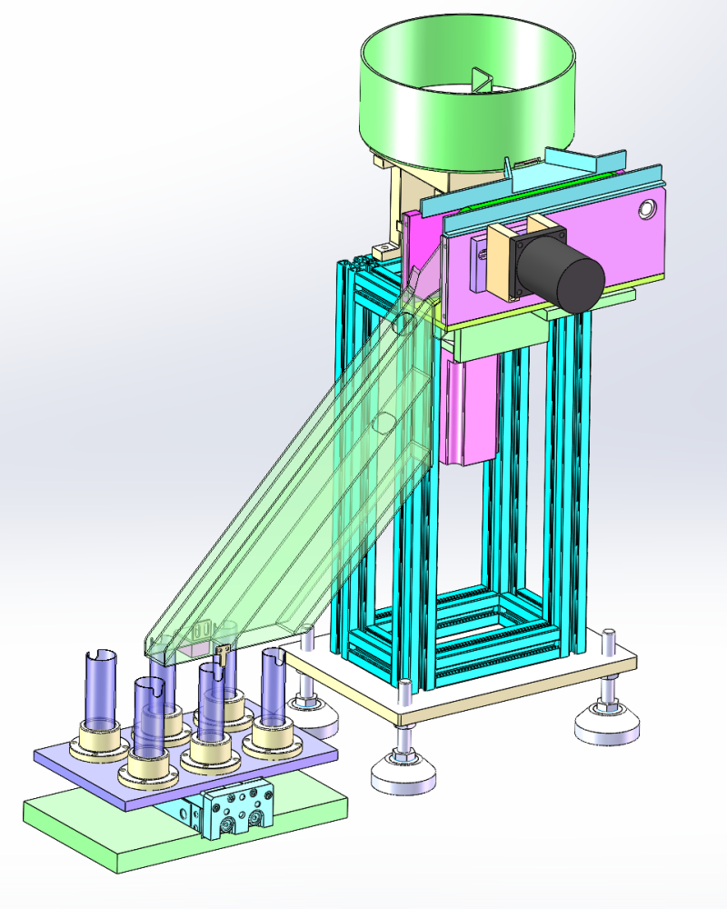 硬貨選別包装機 3Dモデル .c4d .max .obj .3ds .fbx .stl .blend 