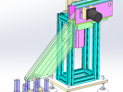 Sortier- und Verpackungsmaschine für Münzen 3D Modell