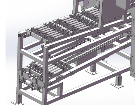 Deflector assembly and tape winding machine 3D Model