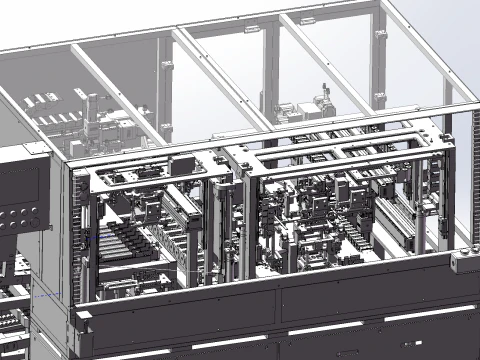 Deflector assembly and tape winding machine 3D Model