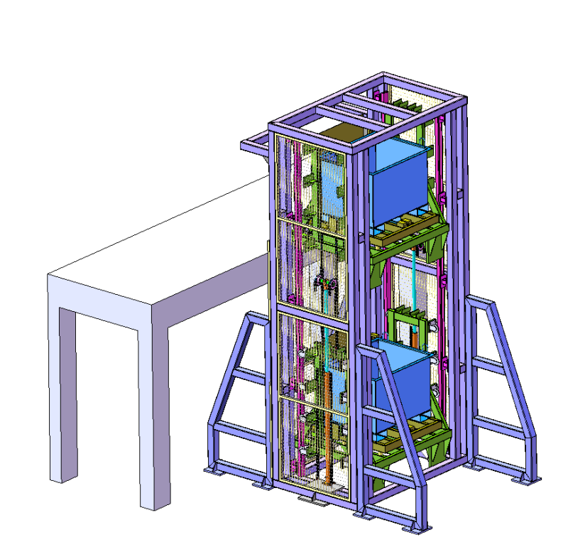 Levante o degrau basculante Modelo 3D .c4d .max .obj .3ds .fbx .stl .blend 