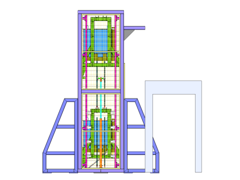 Levante o degrau basculante Modelo 3D