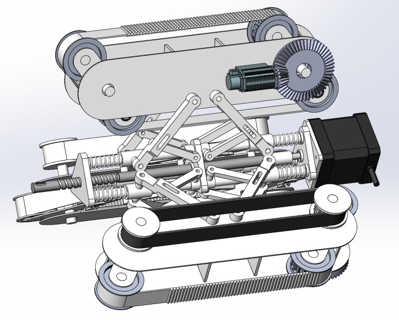 Boru muayene robotu sw22 düzenlenebilir 3D Model .c4d .max .obj .3ds .fbx .stl .blend 
