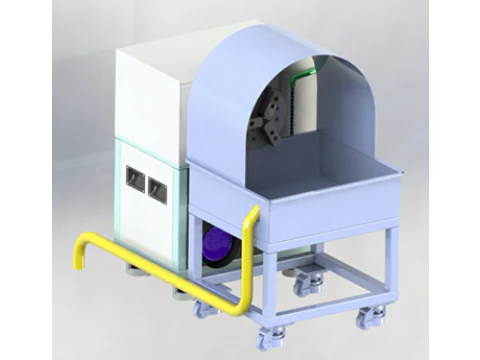 Retificadora de eixo &uacute;nico Modelo 3D